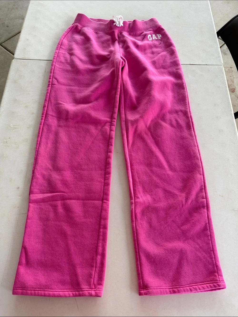 GAPKIDS Bright Fuchsia Girls' Fleece Joggers